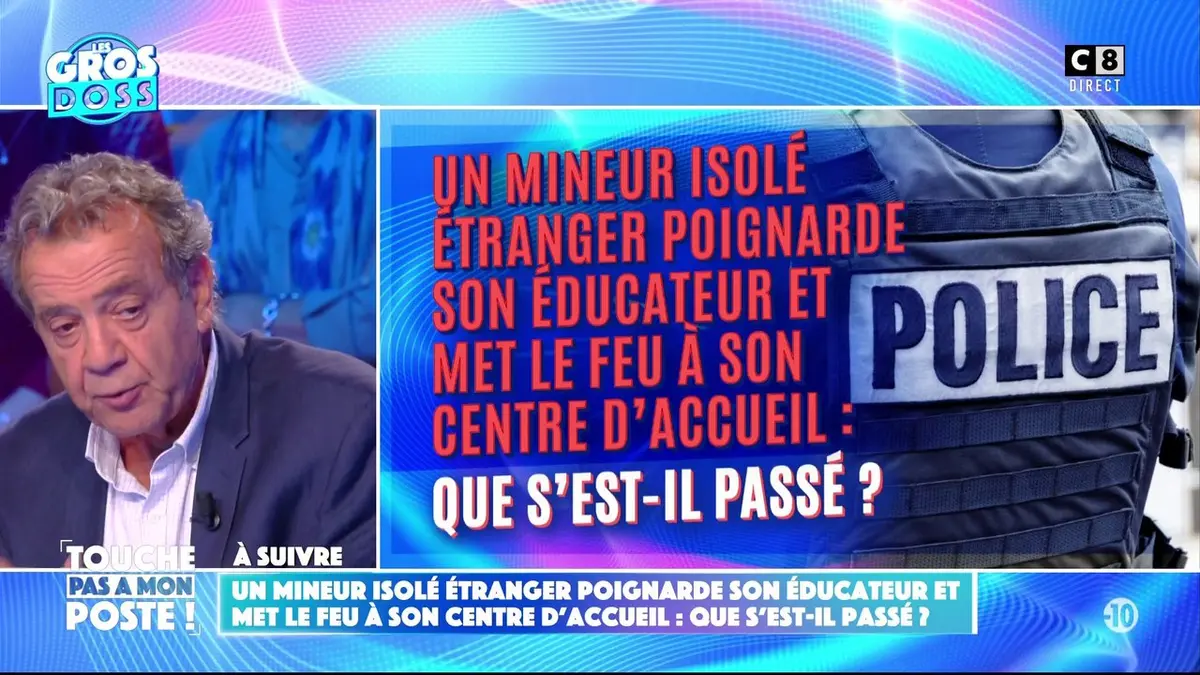replay de Un mineur isolé étranger poignarde son éducateur et met le feu à son centre d’accueil