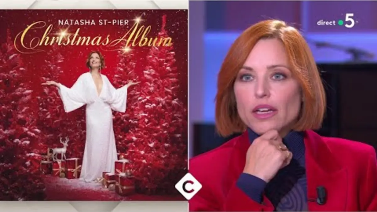 replay de Un Noël magique avec Natasha St-Pier - C à vous - 19/12/2023