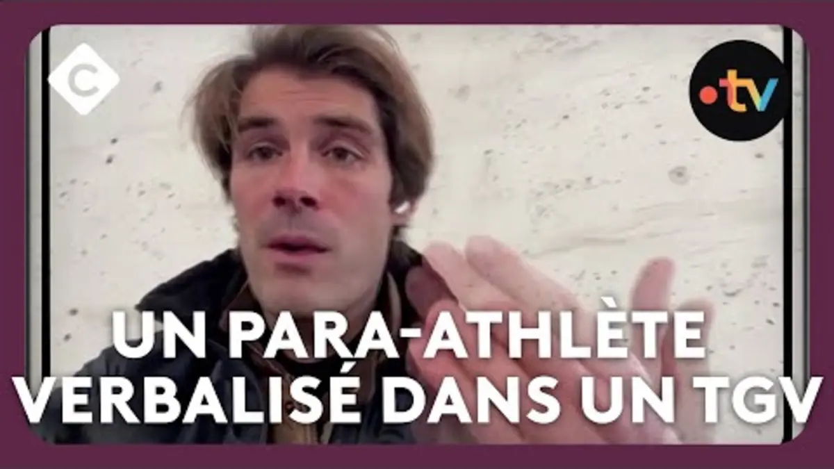 replay de Un para-athlète verbalisé dans un TGV - Pas vu Pas Pris de Mohamed Bouhafsi - C à vous