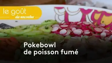 Un pokebowl de poisson fumé au Cap Ferret