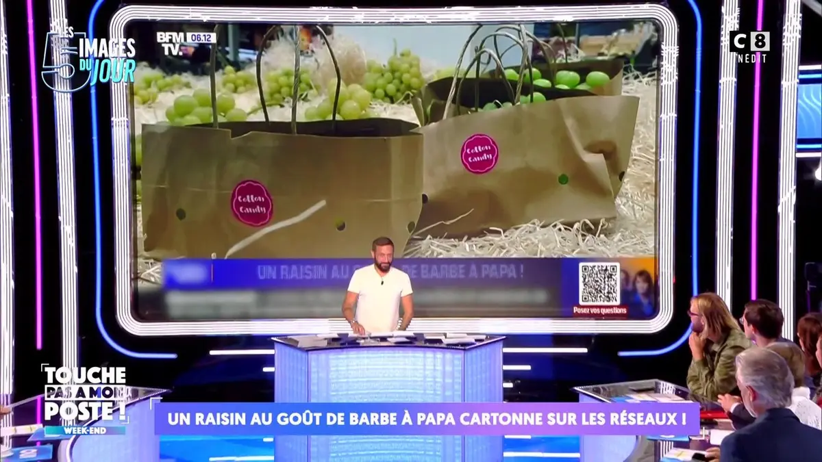 replay de Un raisin au goût de barbe à papa cartonne sur les réseaux !