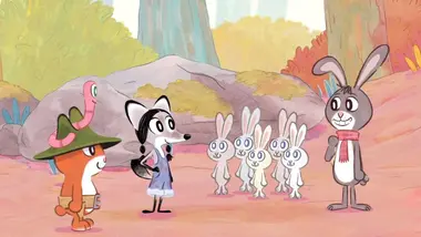 Un renard dans les pattes