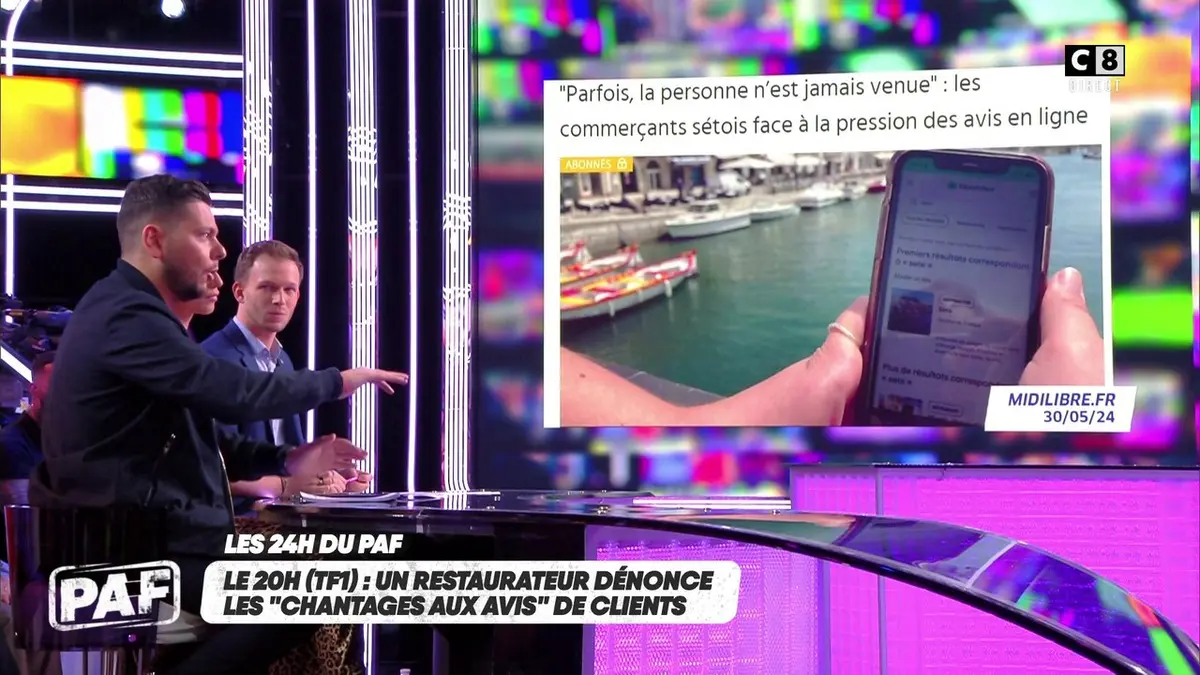 replay de Un restaurateur dénonce les "chantages aux avis" de clients