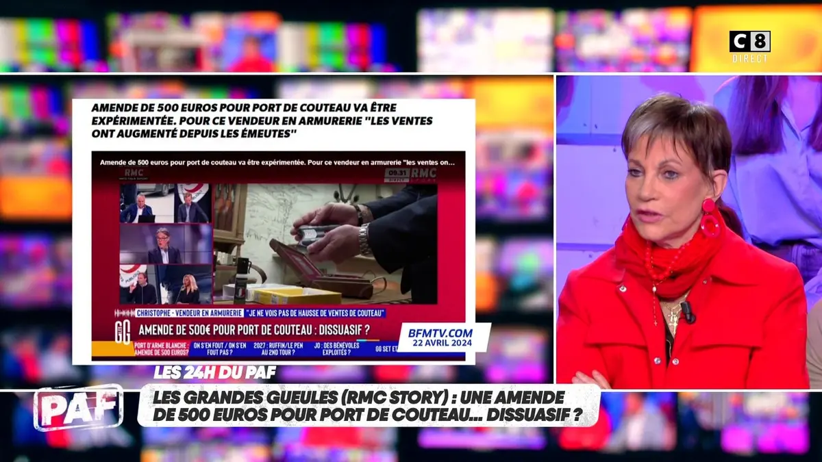 replay de Une amende de 500 euros pour port de couteau : est-ce dissuasif ?