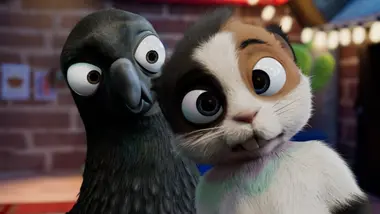 Une cage vide à Wimbledon