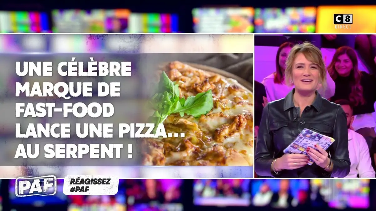 replay de Une célèbre marque de fast-food lance une pizza au serpent !