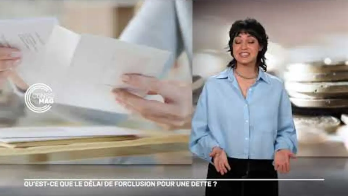 replay de UNE DETTE PEUT-ELLE ÊTRE FORCLOSE ? #consomag