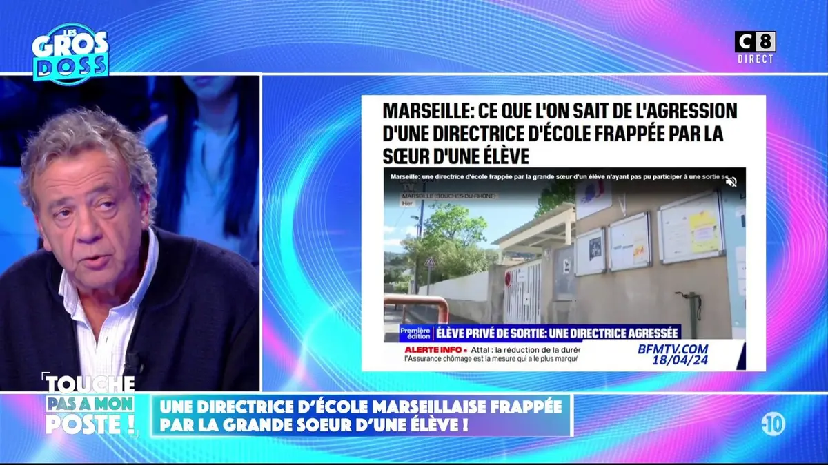 replay de Une directrice d’école marseillaise frappée par la grande sœur d’une élève