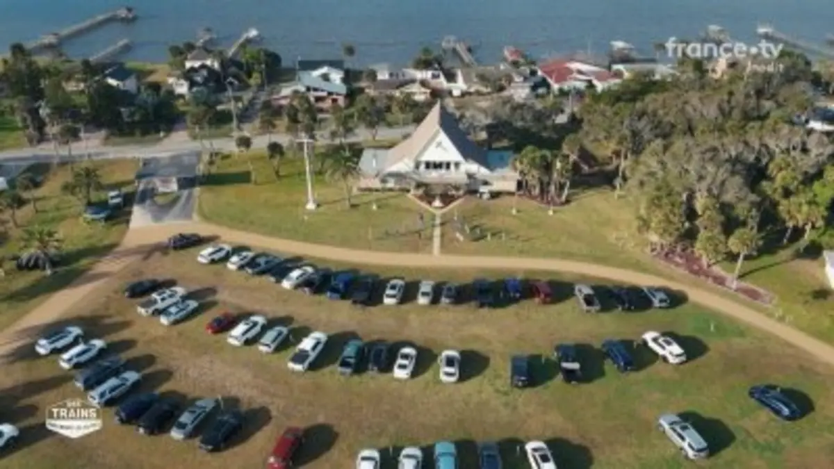 Une "drive-in church", une église où l’on assiste…