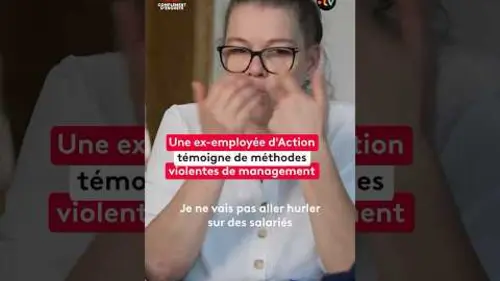 replay de Une ex-employée d'Action témoigne de méthodes violentes de management -Complément d'enquête.