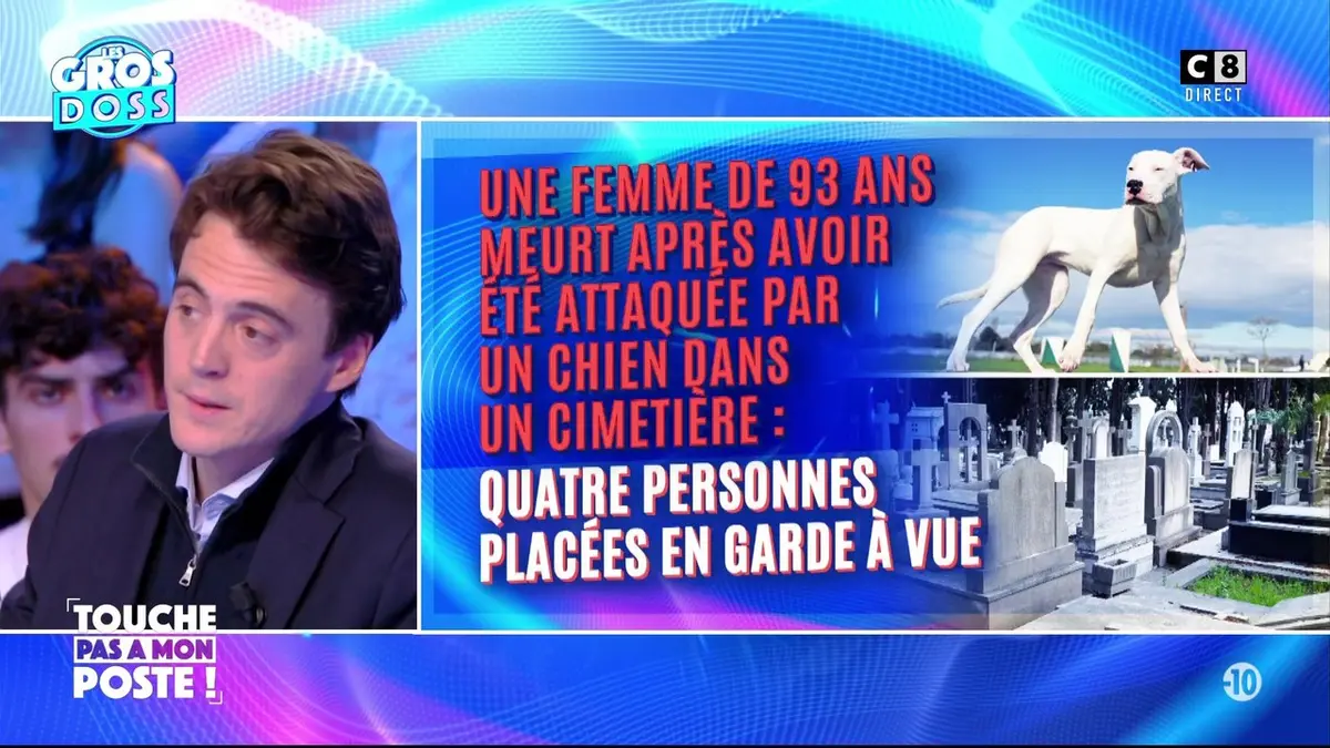 replay de Une femme de 93 ans meurt après avoir été attaquée par un chien dans un cimetière