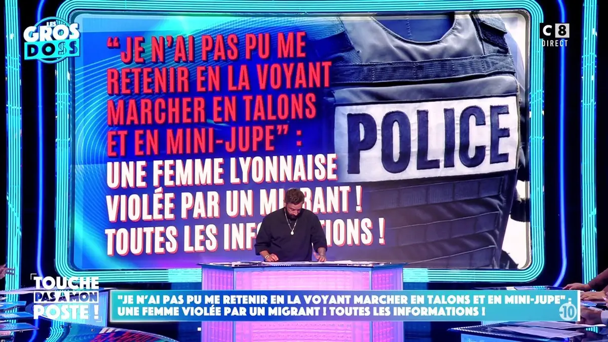 replay de Une femme Lyonnaise violée par un migrant