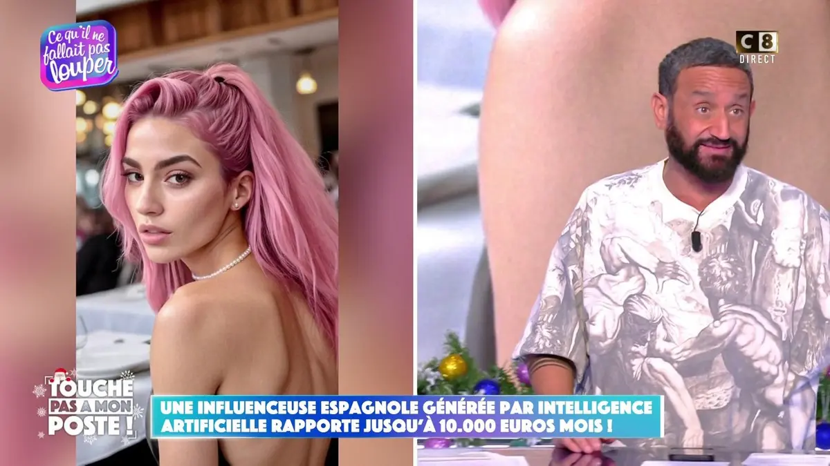replay de Une influenceuse espagnole générée par intelligence artificielle rapporte jusqu’à 10 000€ par mois !