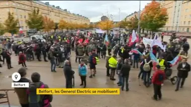 Une journée de mobilisation pour General Electric à Belfort