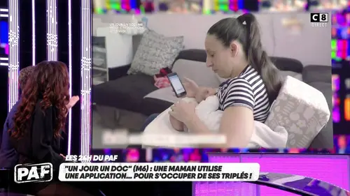 replay de Une maman utilise une application pour s’occuper de ses triplés !