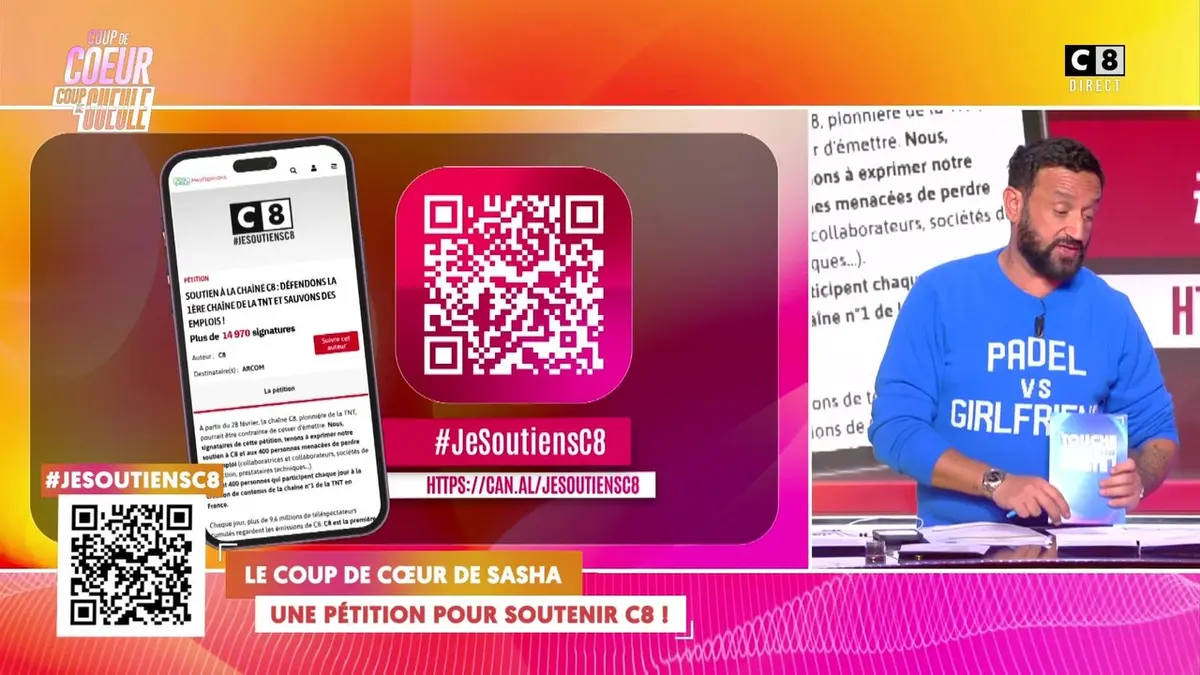 replay de Une pétition pour soutenir C8 !