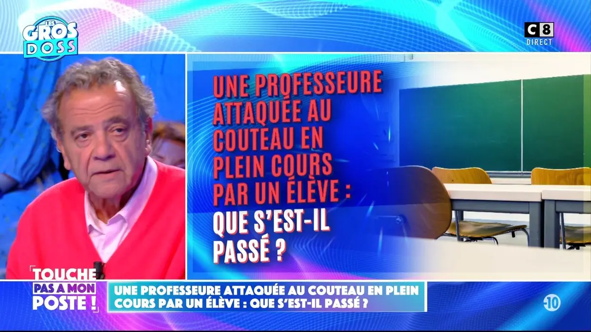 replay de Une professeure attaquée au couteau en plein cours par un élève : Que s'est-il passé ?