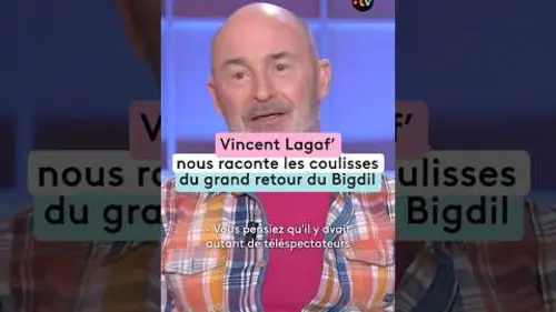 replay de Vicent Lagaf’ est de retour et c’est un carton !