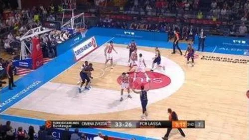 replay de VIDEO - Euroligue (2e j.) - Séraphin et Heurtel n'ont pas suffi à sauver Barcelone