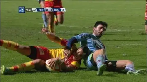 replay de VIDEO - PRO D2 - Le résumé de Perpignan - Bourgoin (45-15)