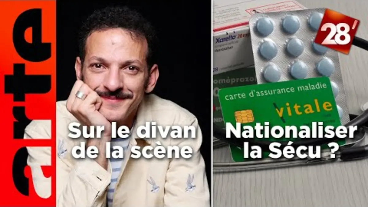 replay de Vincent Dedienne / Complémentaires santé : faut-il nationaliser la Sécu ? | 28 minutes | ARTE