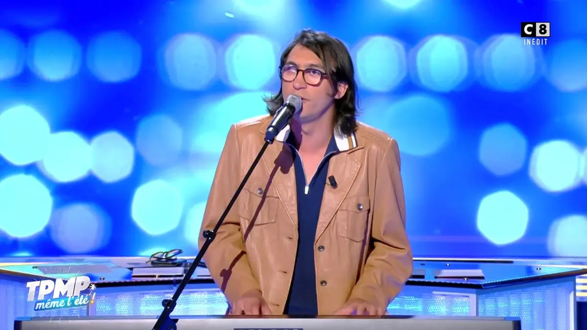replay de Vincent Vinel, révélation de"The Voice" Saison 6, dans TPMP même l'été !