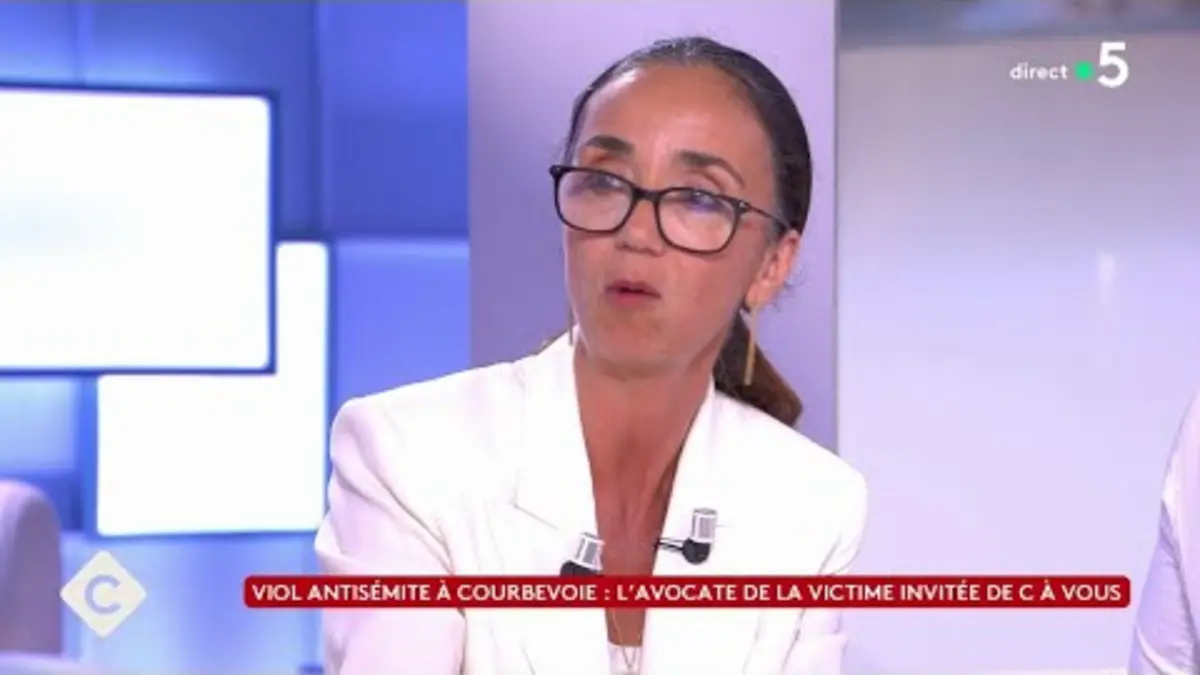 replay de Viol antisémite à Courbevoie : l’avocate de la victime invitée de C à vous - C à Vous - 25/06/2024