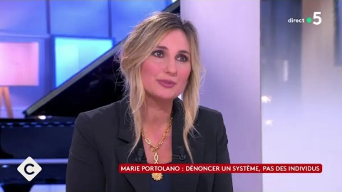 replay de Violences sexistes : le livre choc de Marie Portolano - C à Vous - 12/03/2024