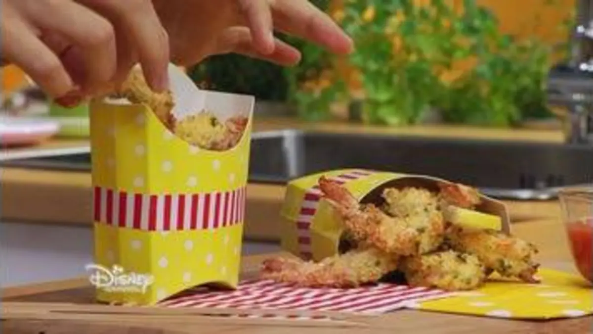replay de Violetta : Les Recettes d'Angie - Crevettes pop-corn