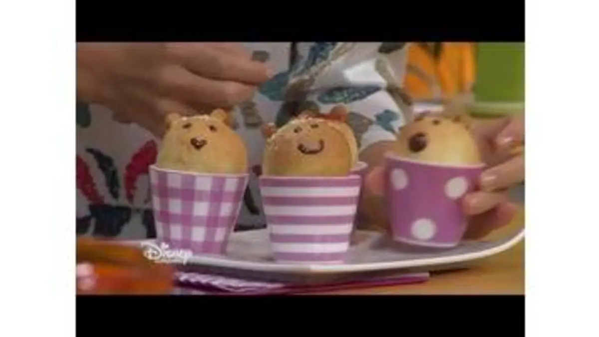replay de Violetta : Les Recettes d'Angie - Ours en brioche