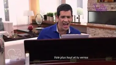 Violetta saison 2 - German chante en jouant au piano (épisode 62) - Exclusivité Disney Channel