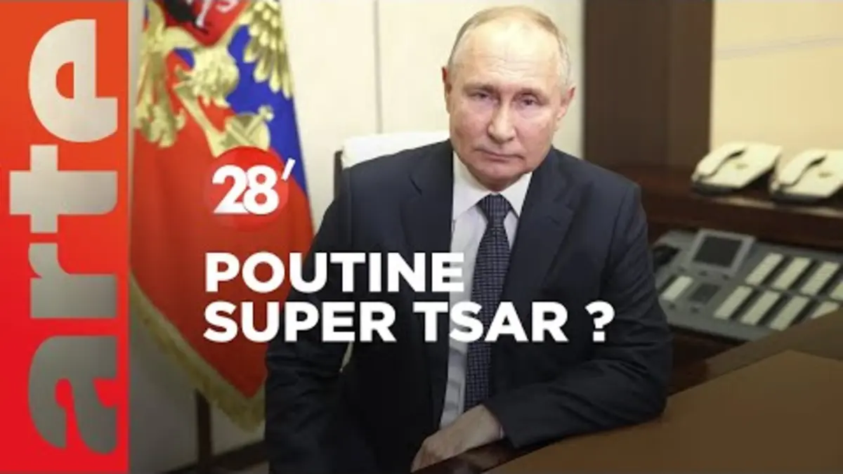 replay de Vladimir Poutine, tsar plus puissant que jamais ? - 28 Minutes - ARTE