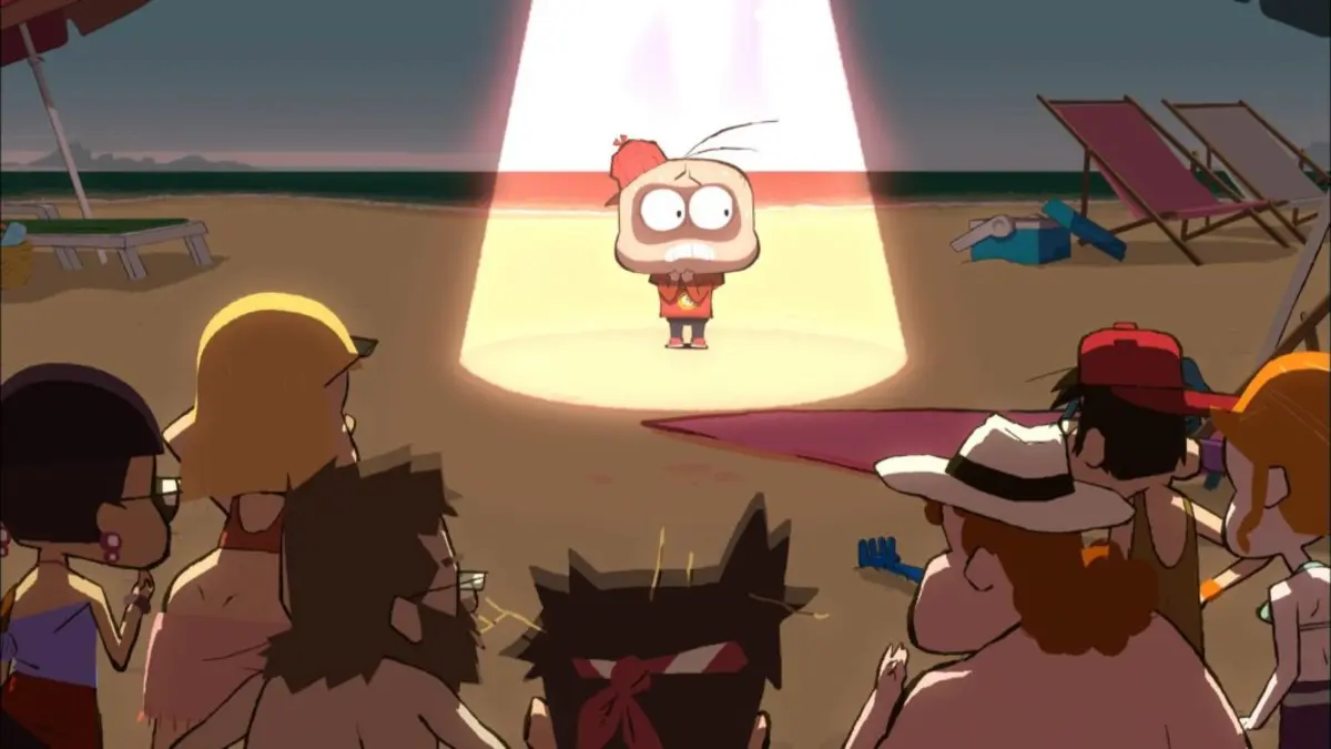 replay de Vol au-dessus d'un nid de Coco