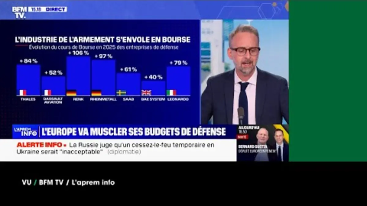 replay de VU du 07/03/2025 : l'industrie de l'armement s'envole