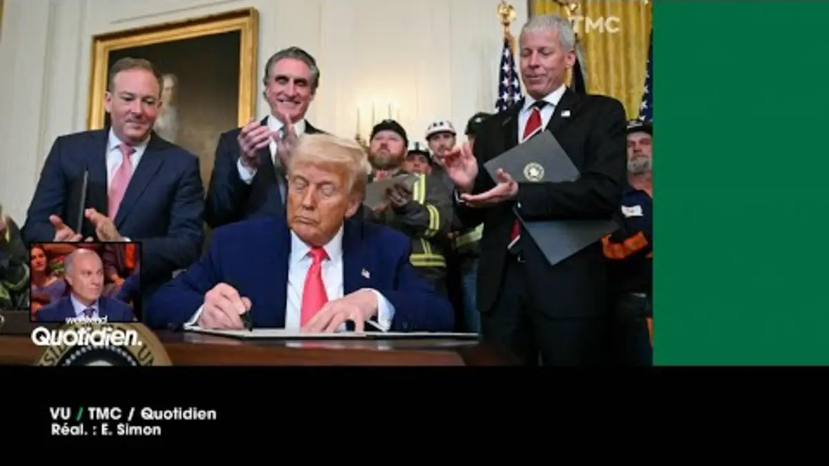 replay de VU du 12/04/2025 : Trump "Le beau charbon propre"