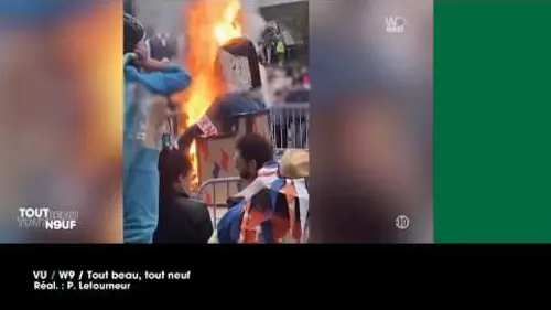 replay de VU du 13/02/2026 : L'effigie de Bardella brûlée