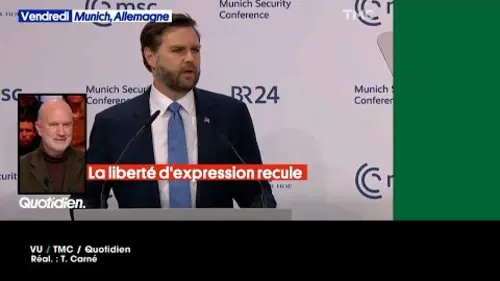 replay de VU du 18/02/2025 : J.D. VANCE et ses supporters