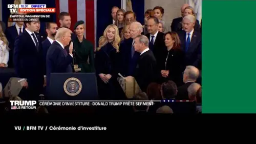 replay de VU du 21/01/25 : Trump, cérémonie d'ouverture