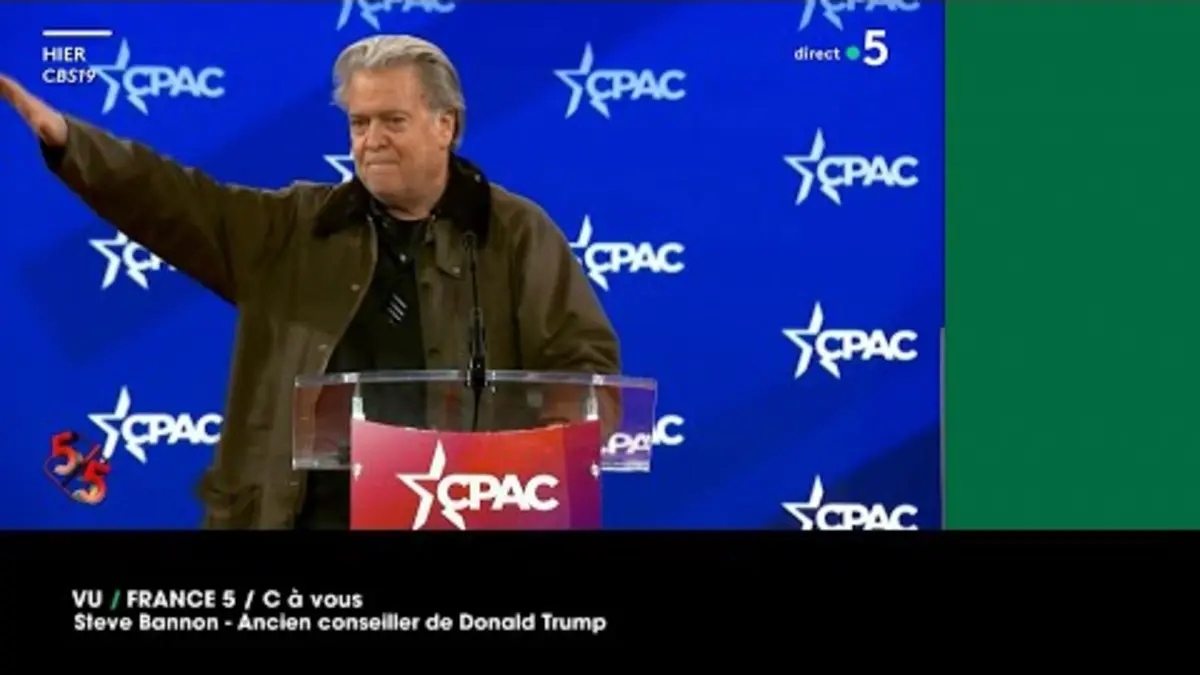 replay de VU du 22/02/2025 : Bannon, le salut nazi