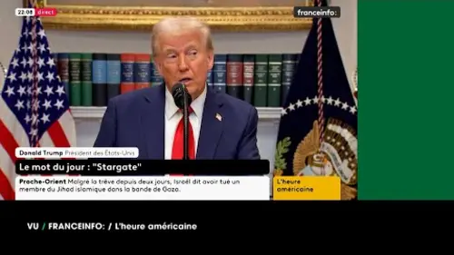 replay de VU du 23/01/2025 : Trump et le projet Stargate