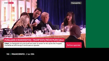 VU du 27/04/26 : Trump visé