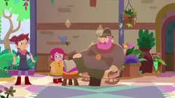 Wendy et les feuilles bleues