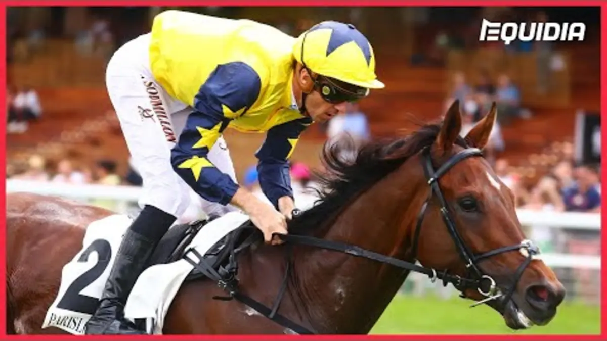 replay de WEST WIND BLOWS TRIOMPHE DANS LA COUPE - FONDATION CLAUDE POMPIDOU - GR III - PARISLONGCHAMP