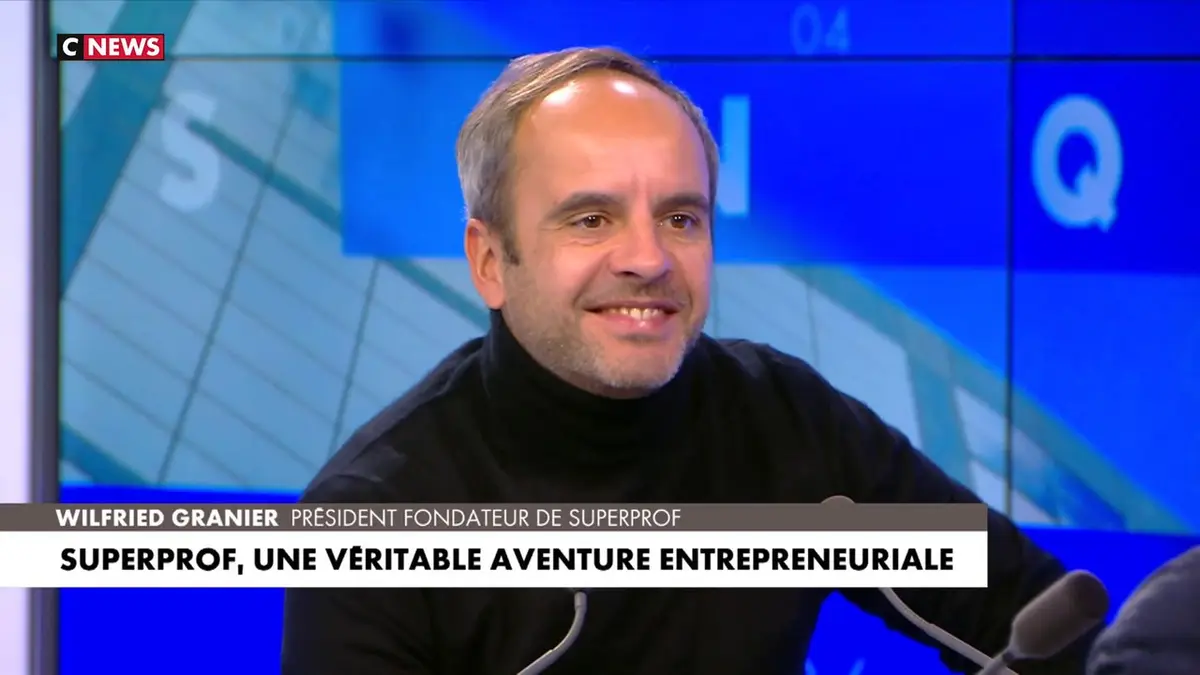 replay de Wilfried Granier (Superprof) : Patrons en questions (Émission du 30/12/2024)