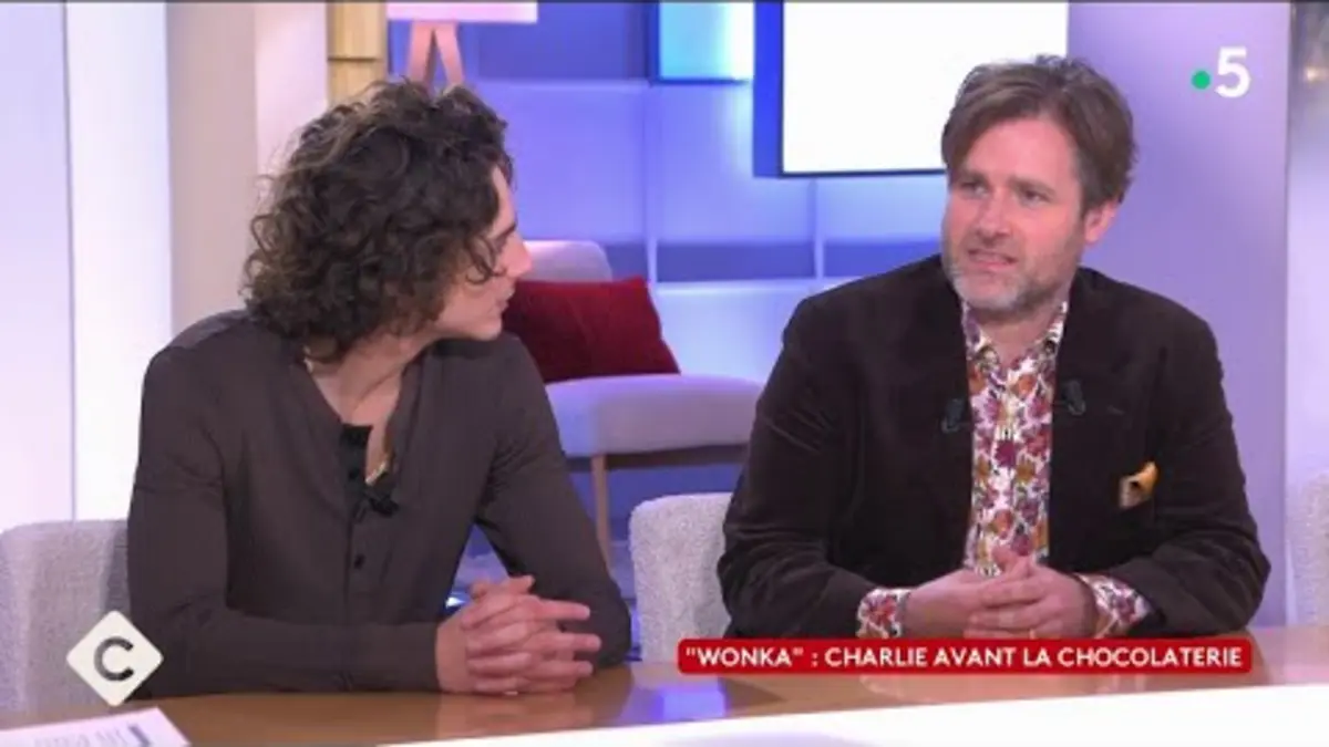 replay de "Wonka” : Charlie avant la chocolaterie - C à Vous - 05/12/2023