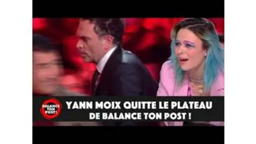 replay de Yann Moix quitte le plateau de Balance Ton Post !