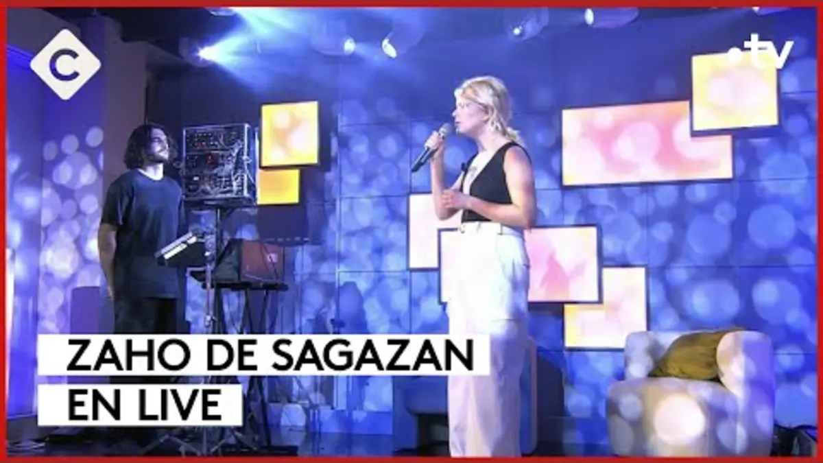 replay de Zaho de Sagazan - “La symphonie des éclairs” - C à vous - 03/10/2023