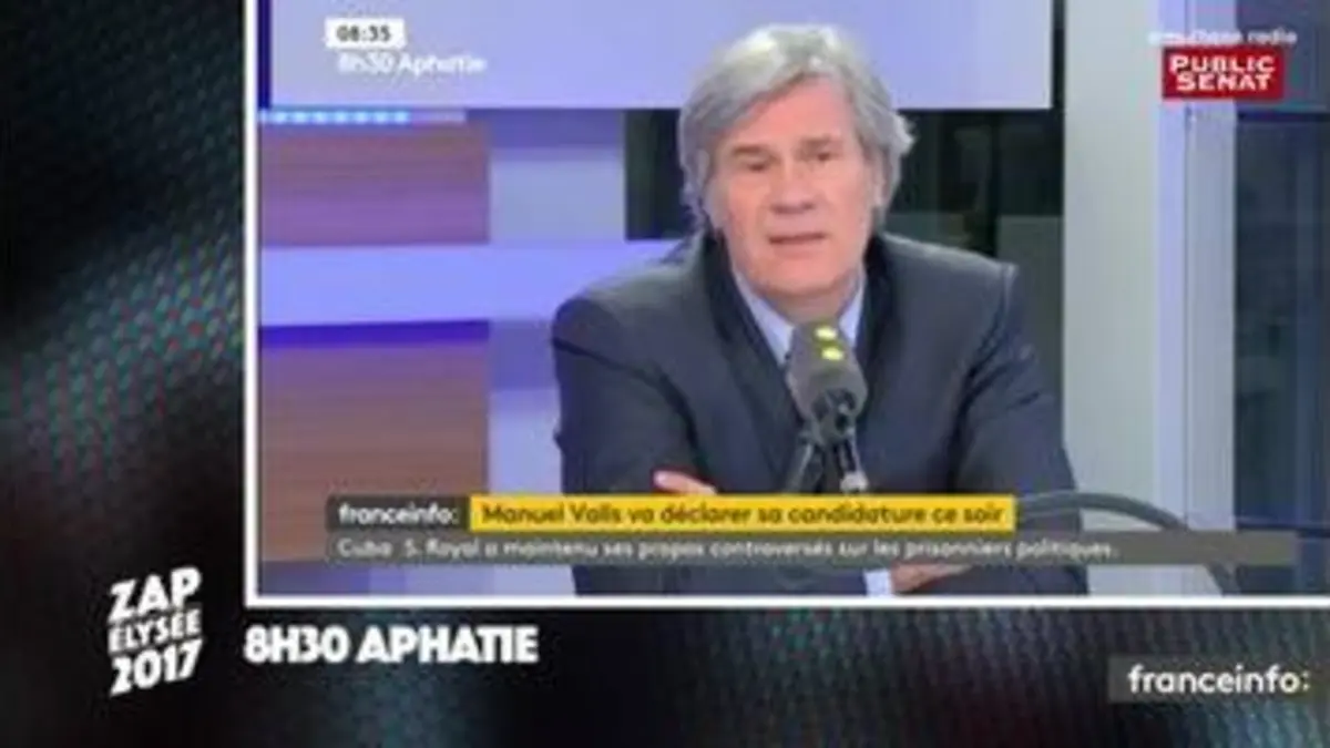 replay de Zap Elysée 2017 (06/12/2016)