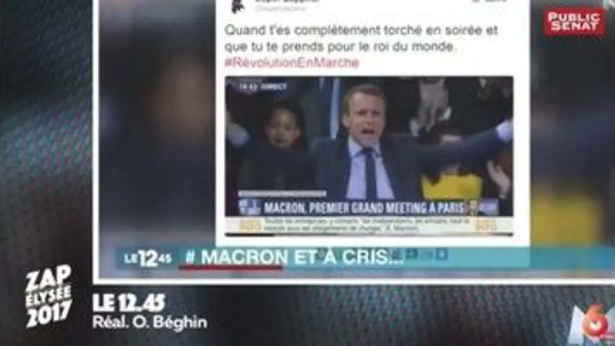 replay de Zap Elysée 2017 (13/12/2016)