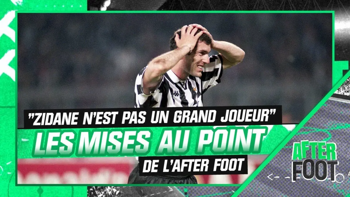 replay de "Zidane était un génie mais pas une religion, on peut le critiquer", selon Leplat (After Foot)